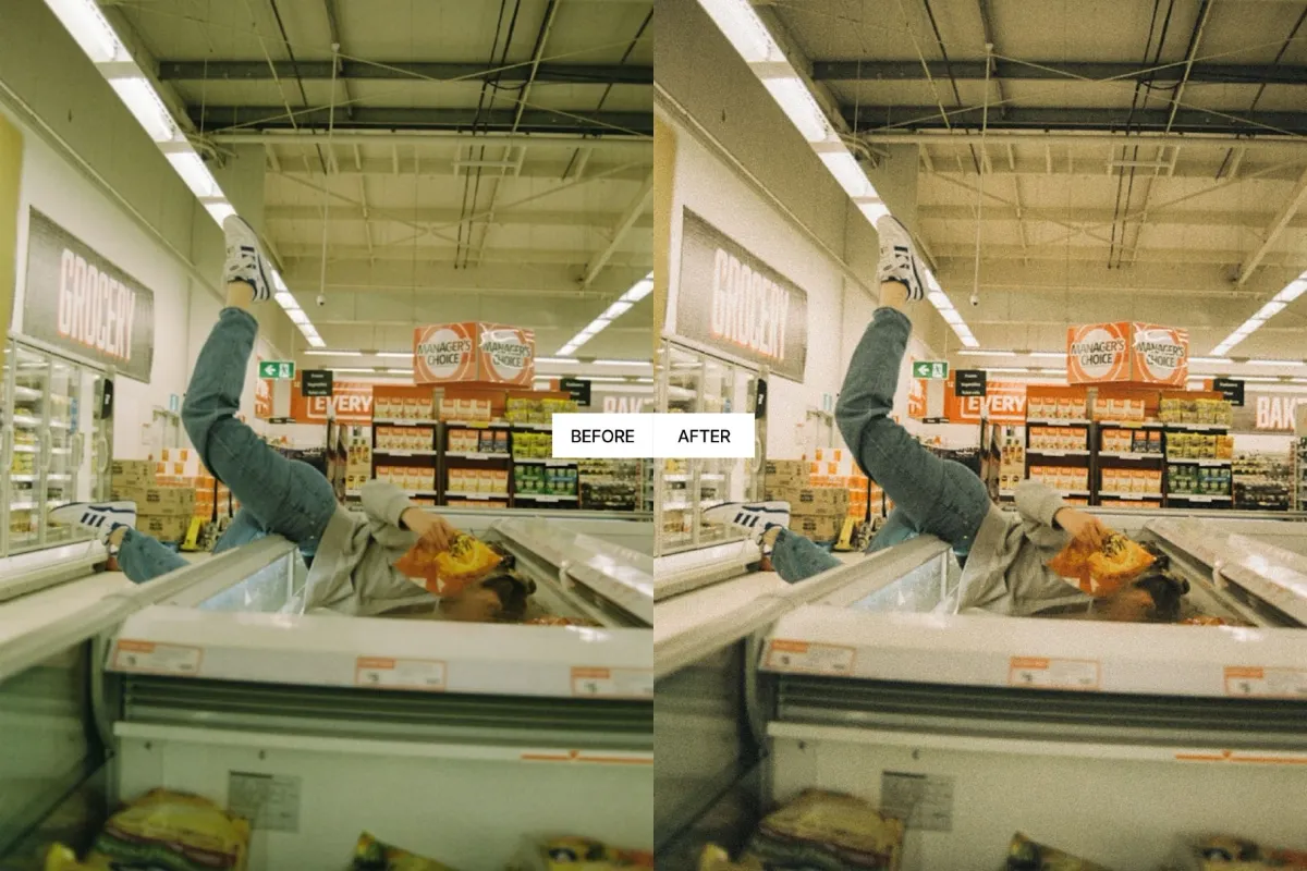 Retro Analog Film Lightroom Presets