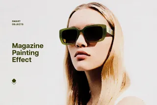 Magazine Painting Effect