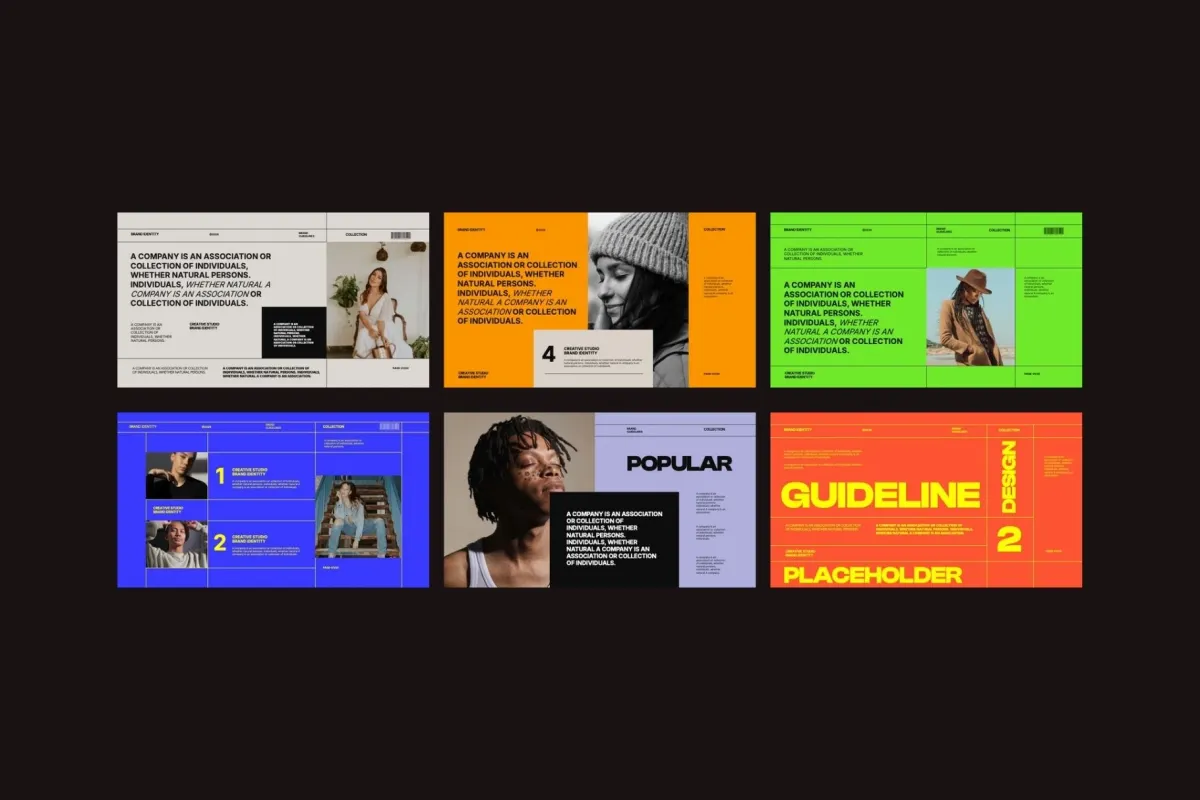 Brand Identity Audrey Canva Template