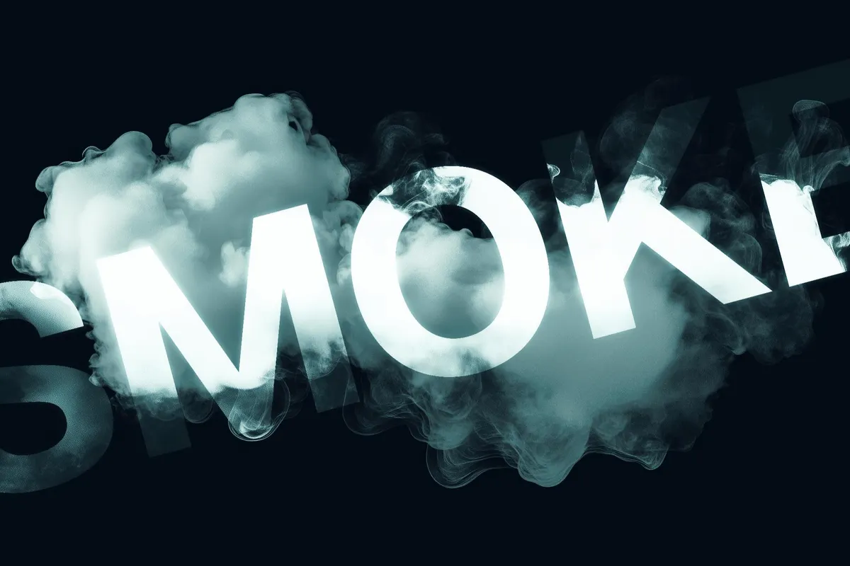 Smoke Text Effect