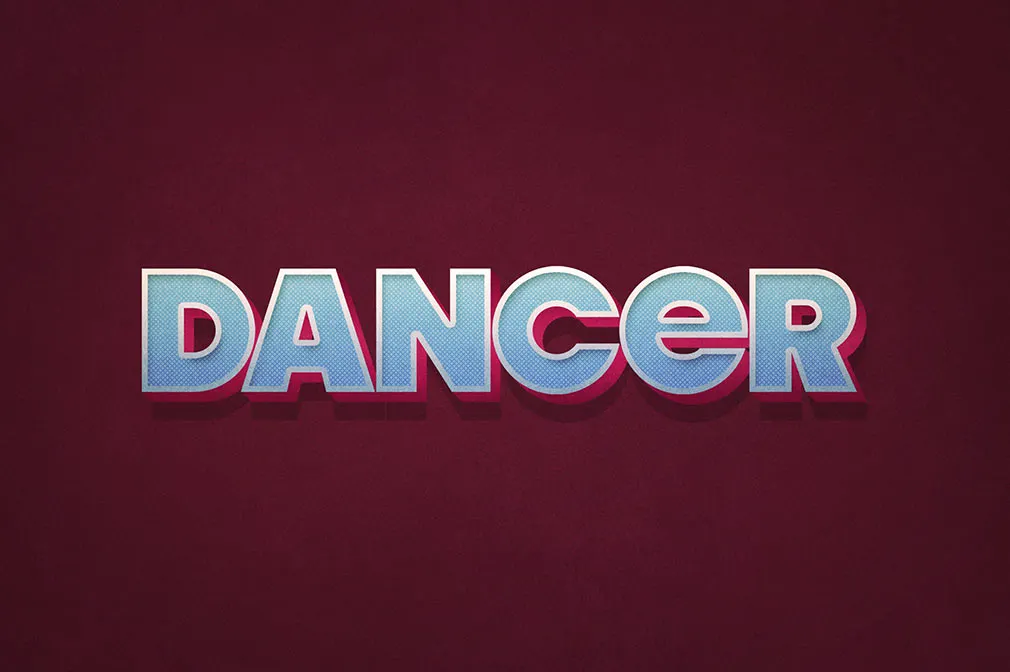 Retro Style Text Effects vol.2