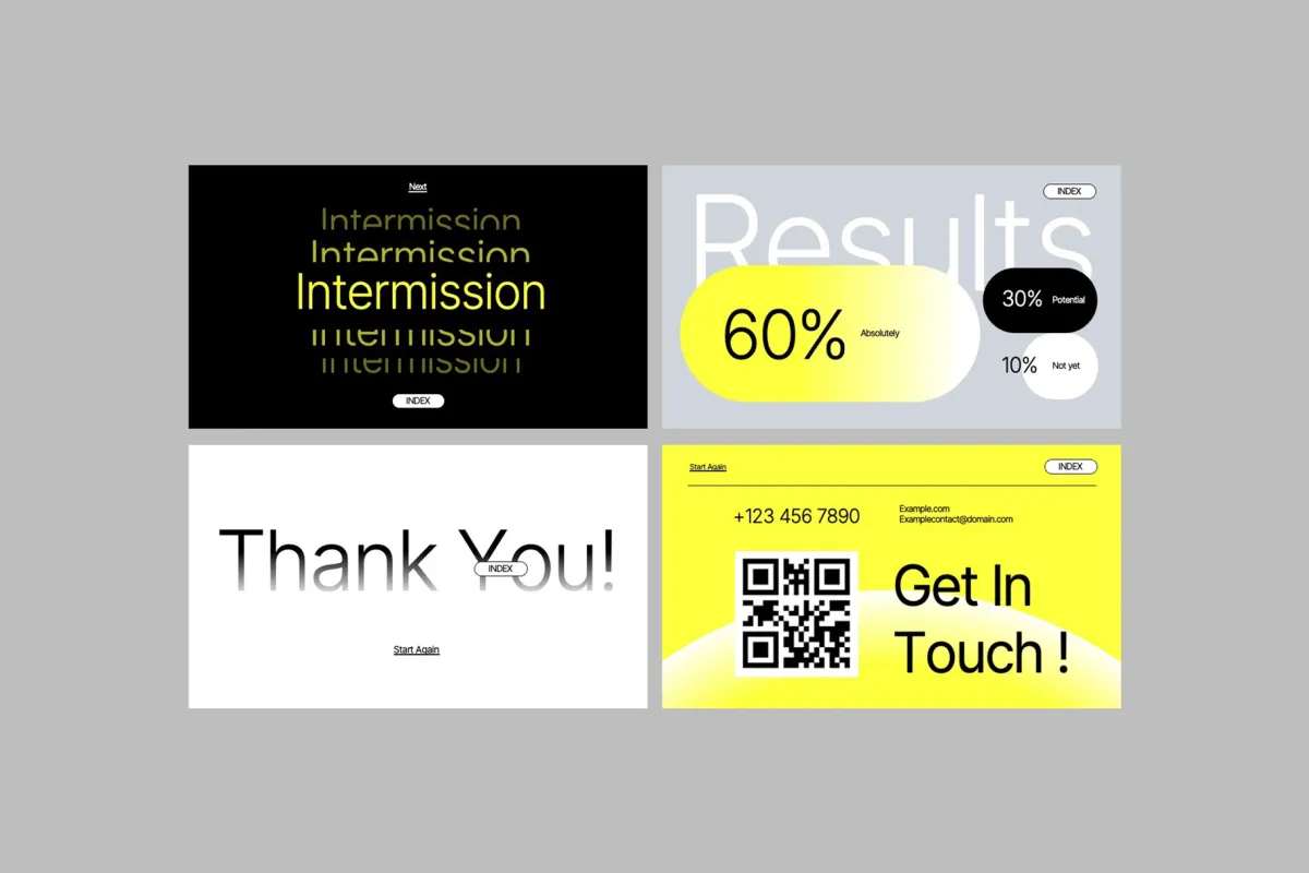 YEELO - Modern Pitch Deck Google Slides Template