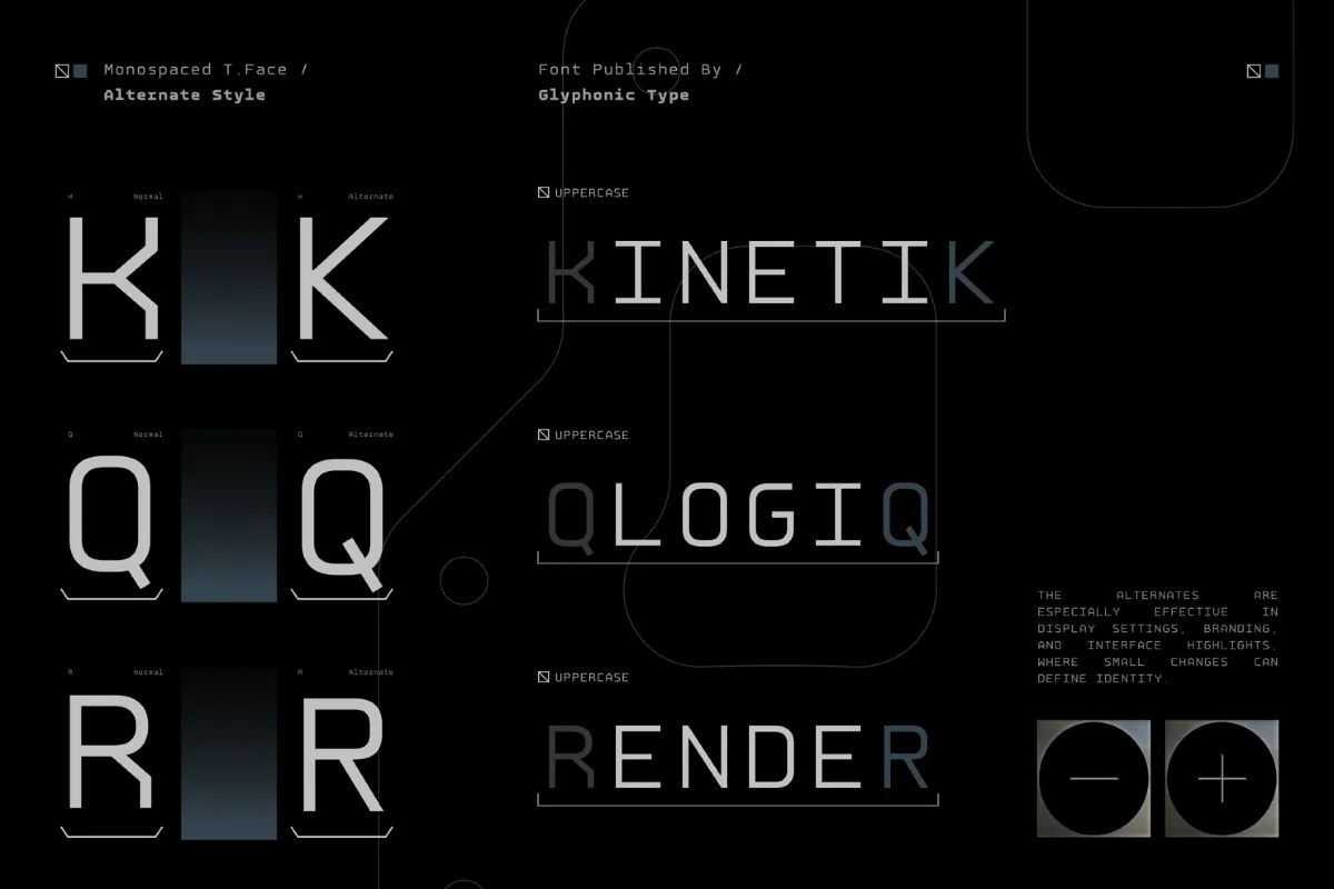 GC Robuto Mono - Tech Monospace Font