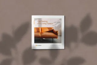 Square Brochure Catalog Mockups