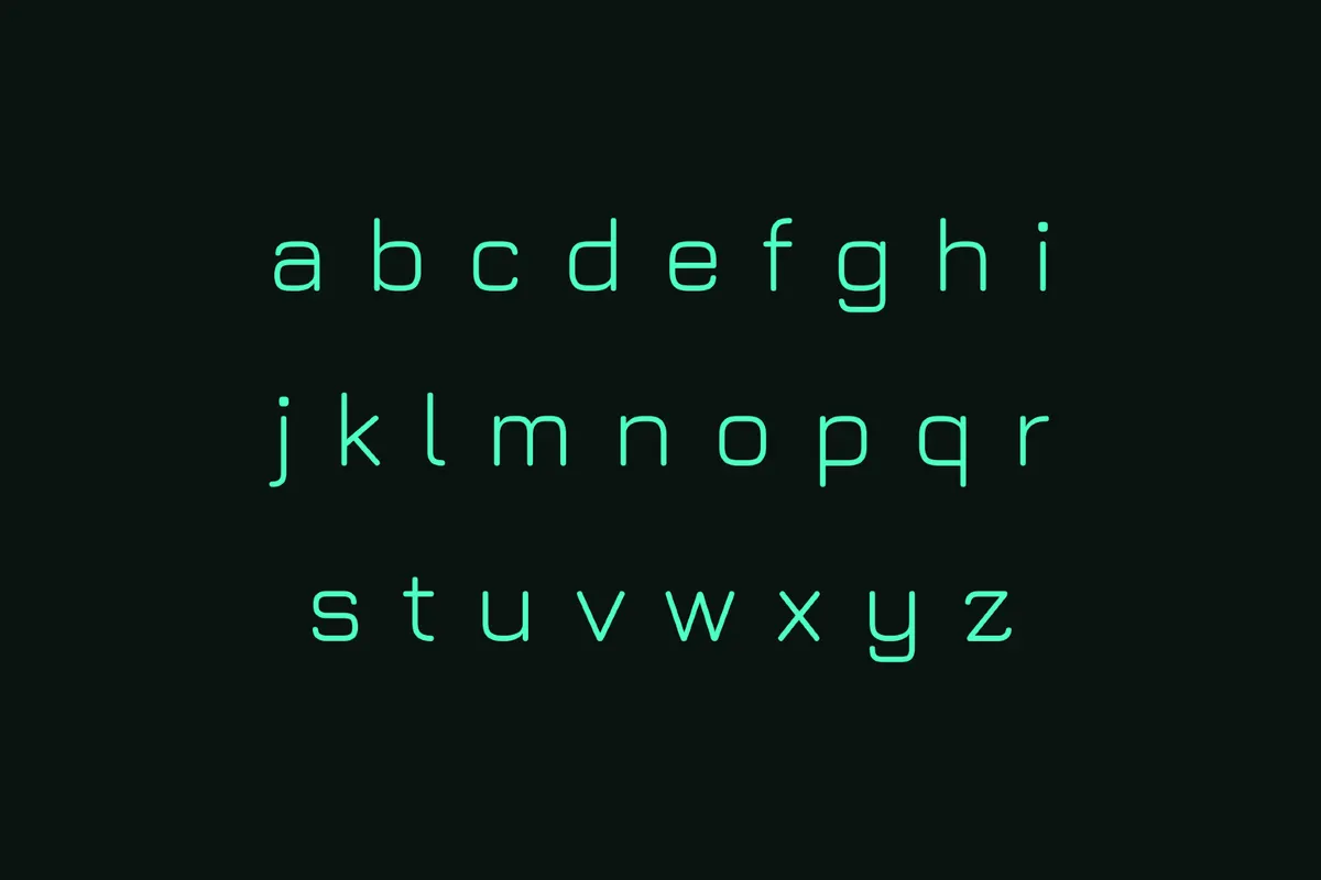 Jura - Retro Neon Font