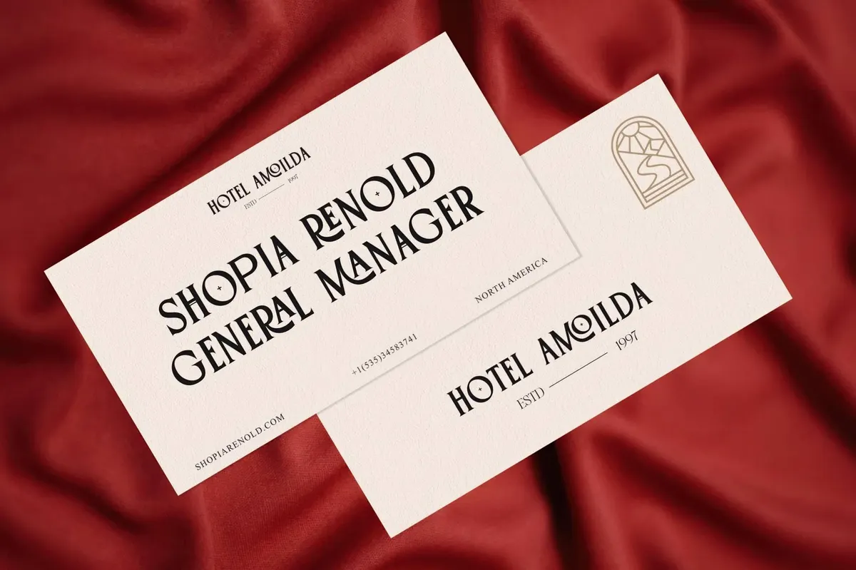 Gloriche Ligature Serif