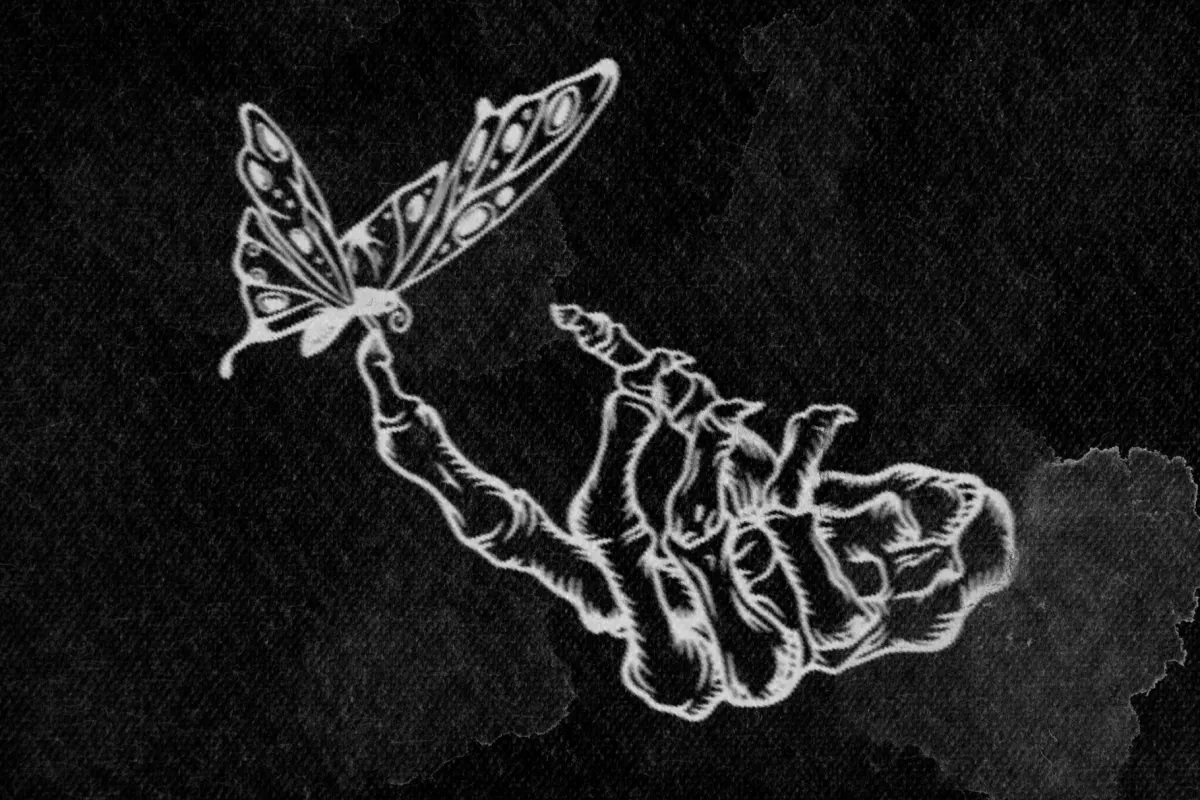 Gothic Ink Bleeds Effect