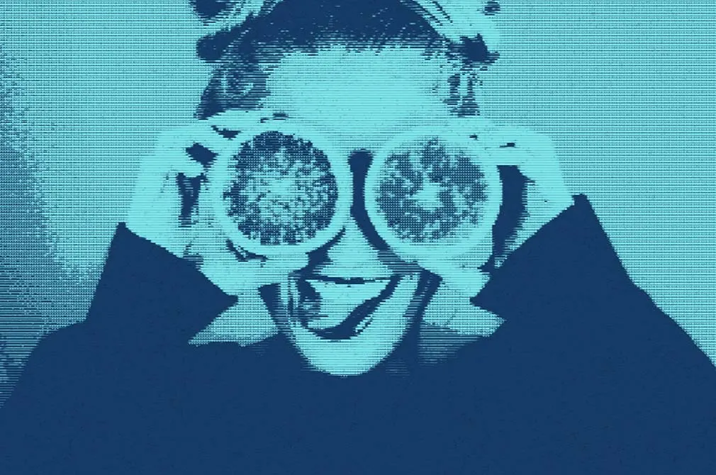 Pixel Dither Photo Effect
