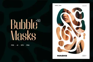 Abstract Bubble Masks