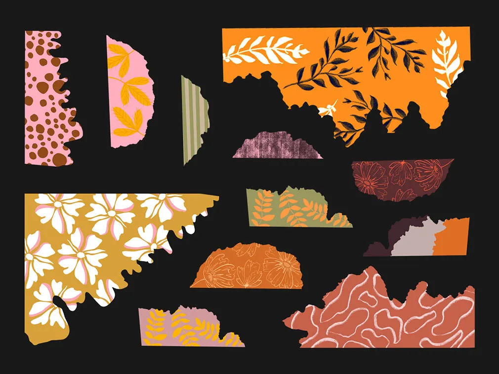 Boho Patterns and Objects