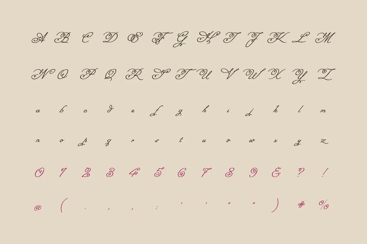 Miss Fajardose - Free Ornamental Monogram Font