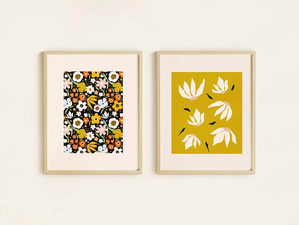 Vintage Flower Patterns