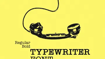 Typewriter Font