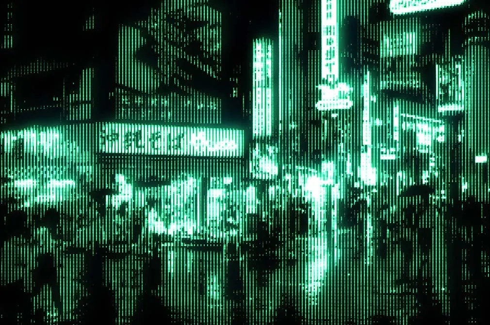 Retro-Futuristic Photo Effect
