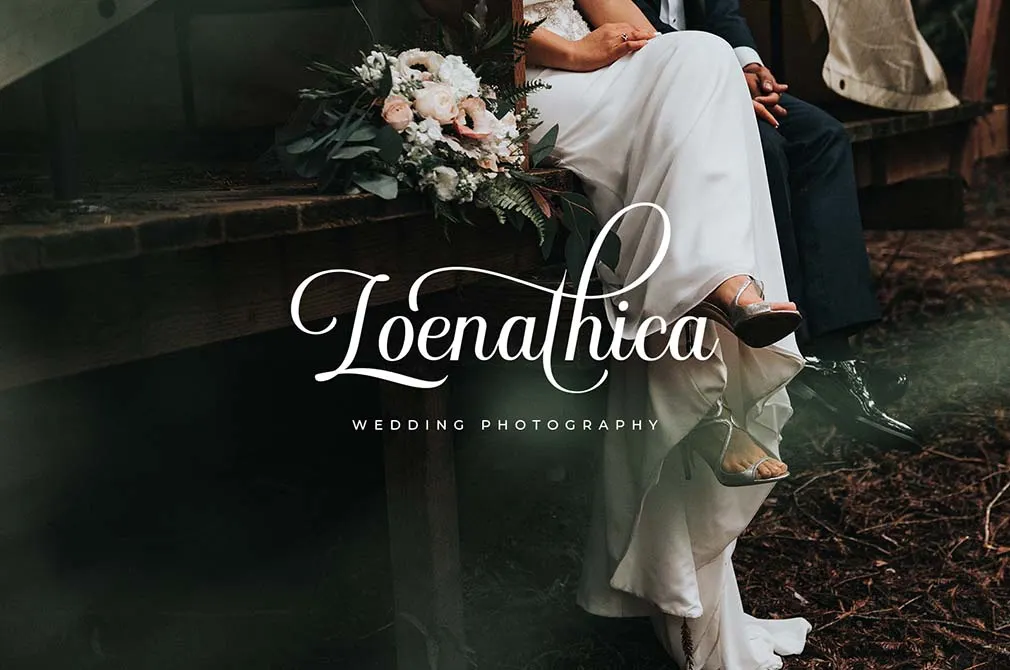 Santillana Daughter Calligraphy Font