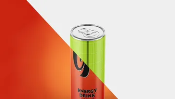 Energy Drink Mockup Set