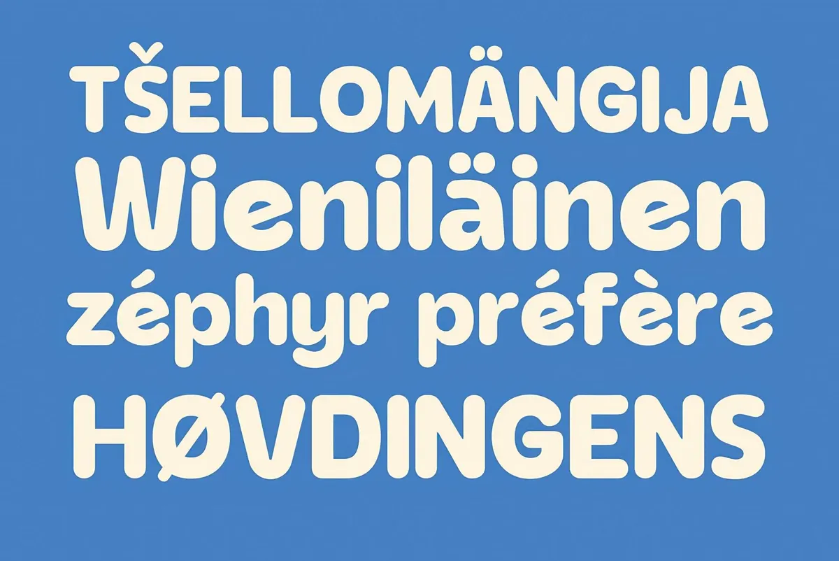 Gremont — Rounded Font