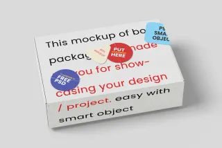 Packaging Box Mockup