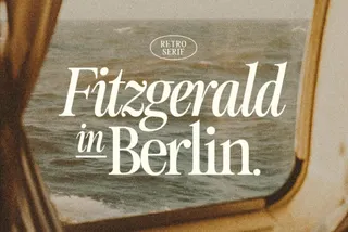 Fitzgerald — Classic Retro Serif