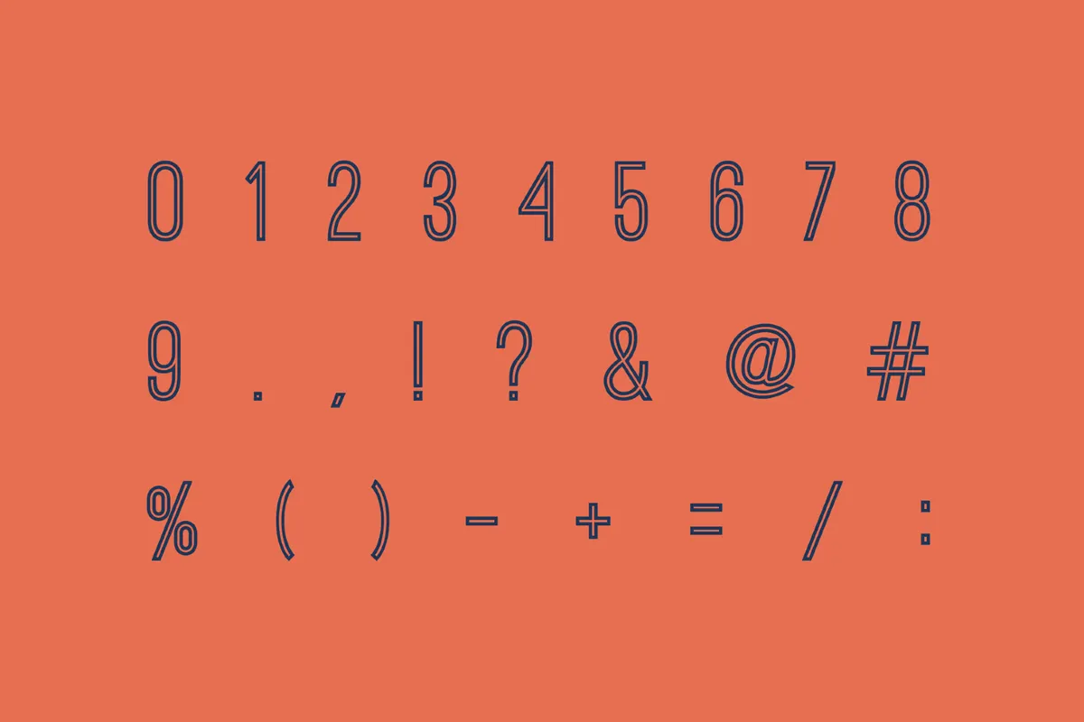 Ostrich Sans - 90s Font Family