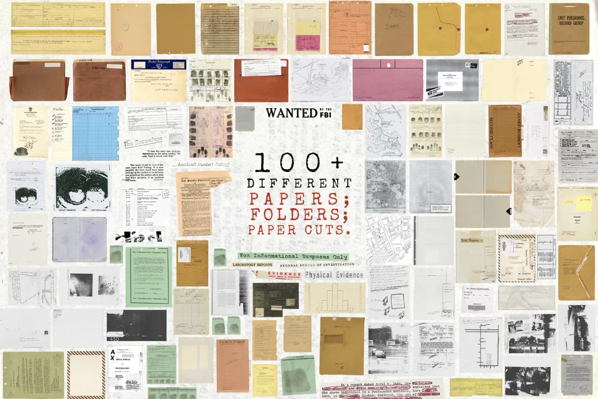 Criminal Bureau Collage Kit