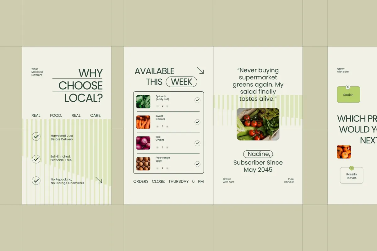 Farm Product Instagram Pack for CANVA