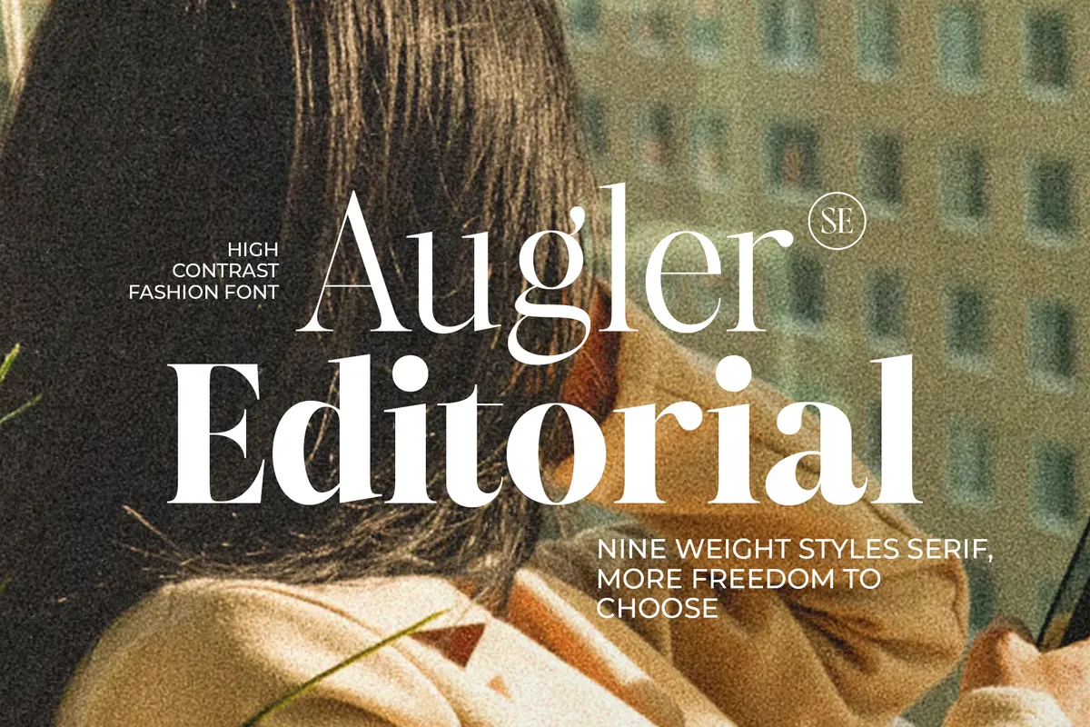 Augler - Editorial Serif Font Family