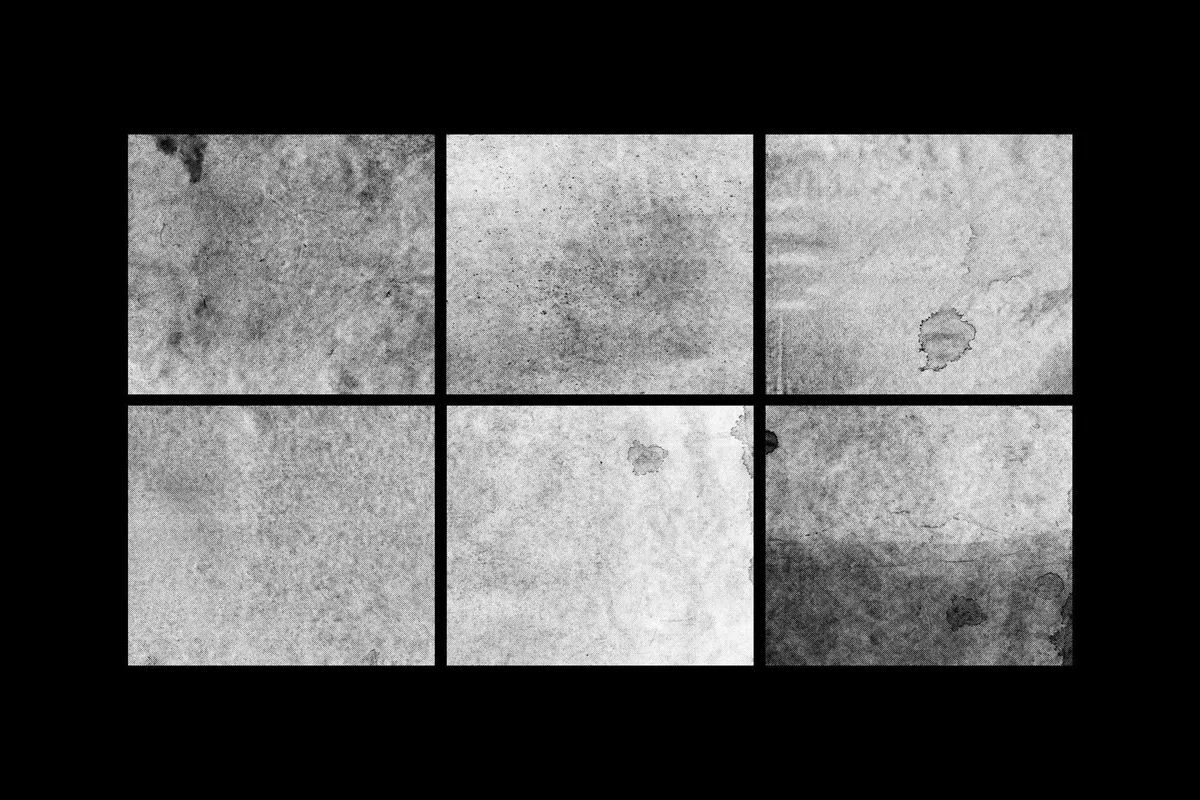 Diagonal Grunge Halftone Textures