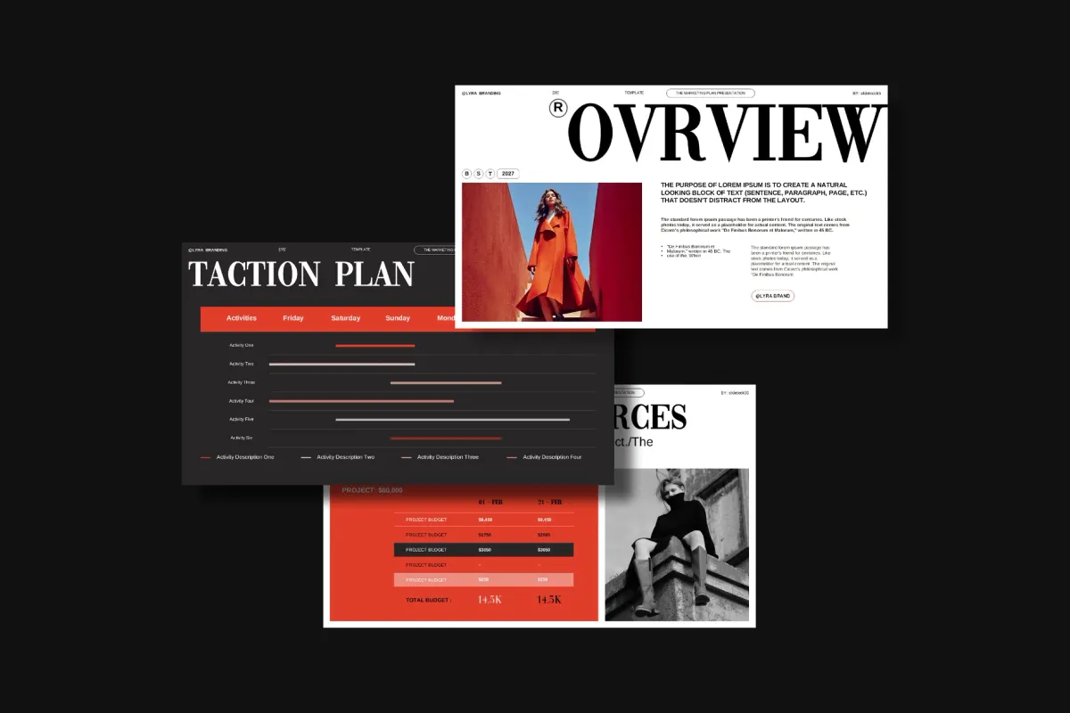 Marketing Plan Presentation Template