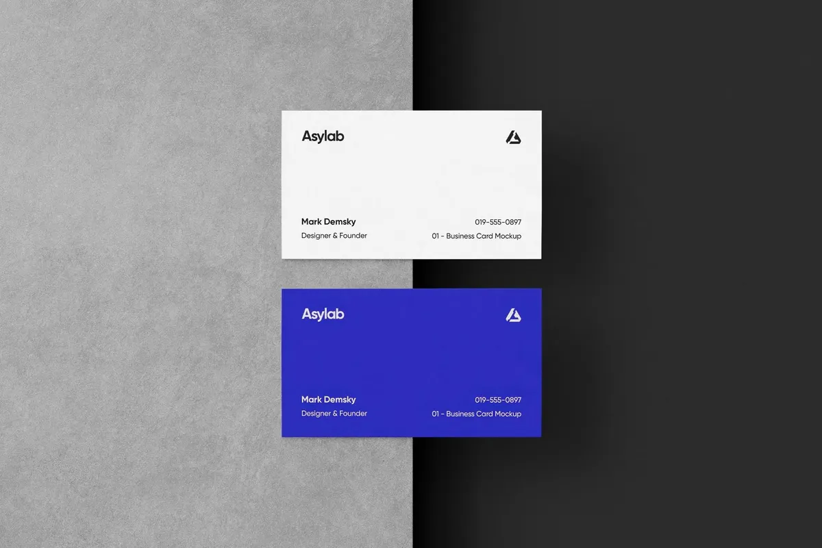 Corporate Identity Business Card Mockup