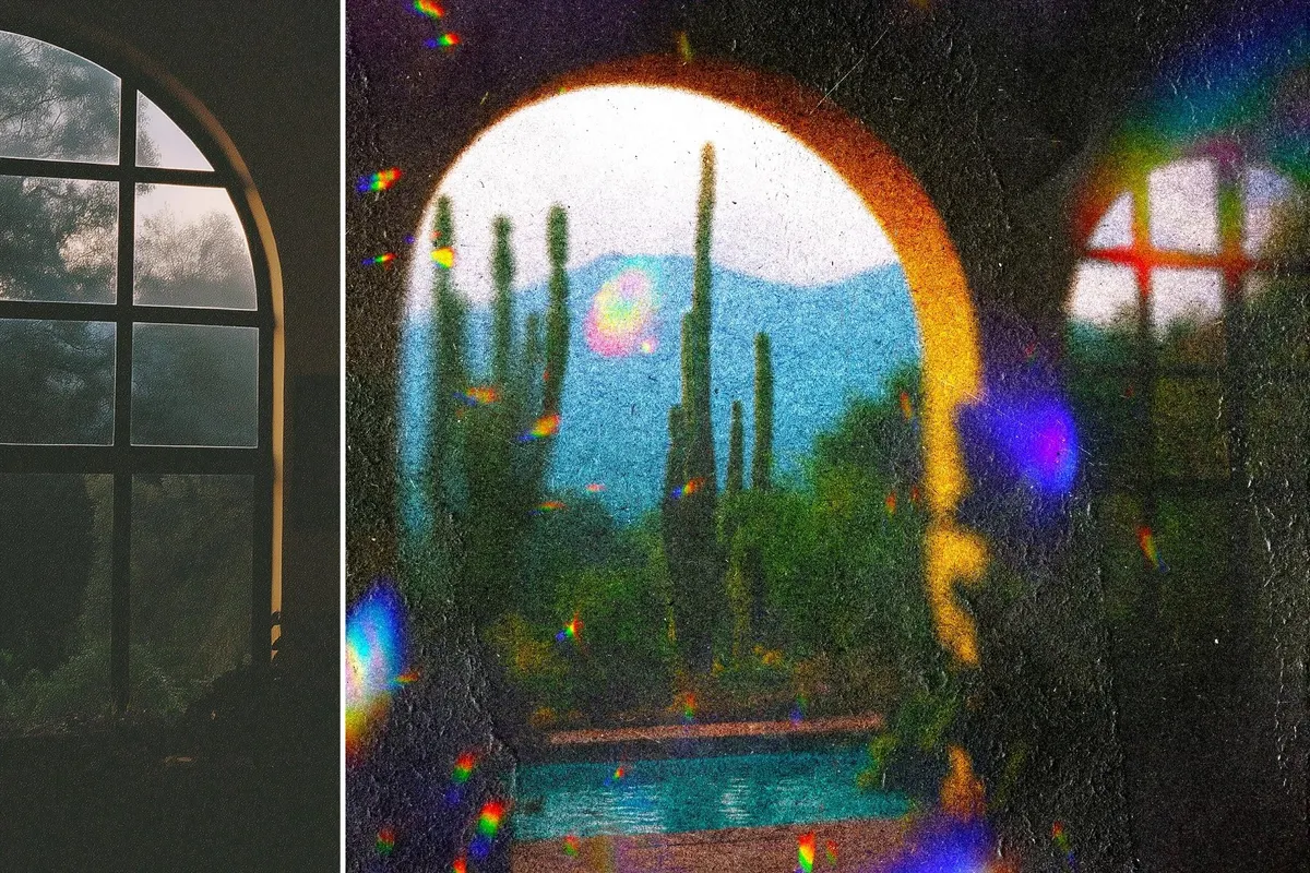 Inprint Light Leak Effect