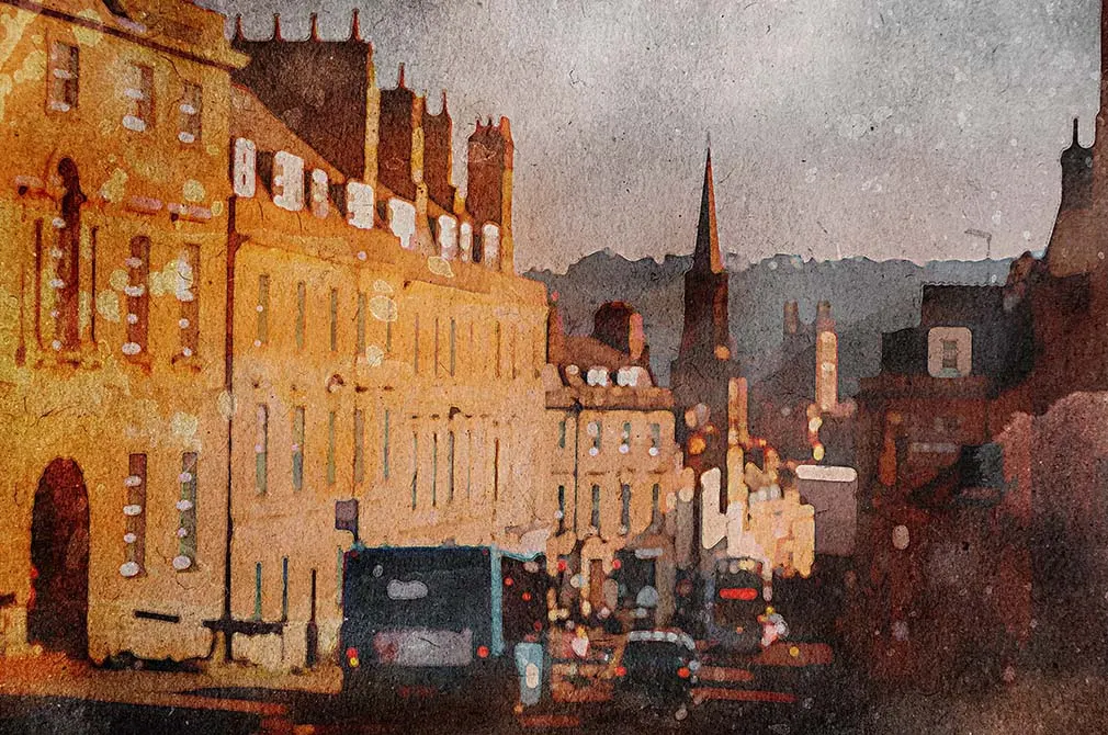 Nostalgic Watercolor Photo Effect