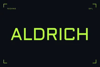 Aldrich Techno Sans