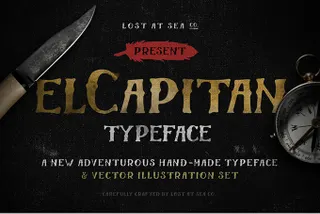 El Capitan Hand-Drawn Font