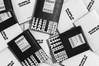 Shipping Bubble Mailer Mockup