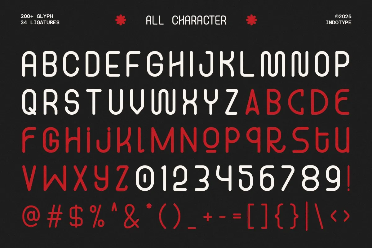 Monostrata - Geometric Rounded Sans Font