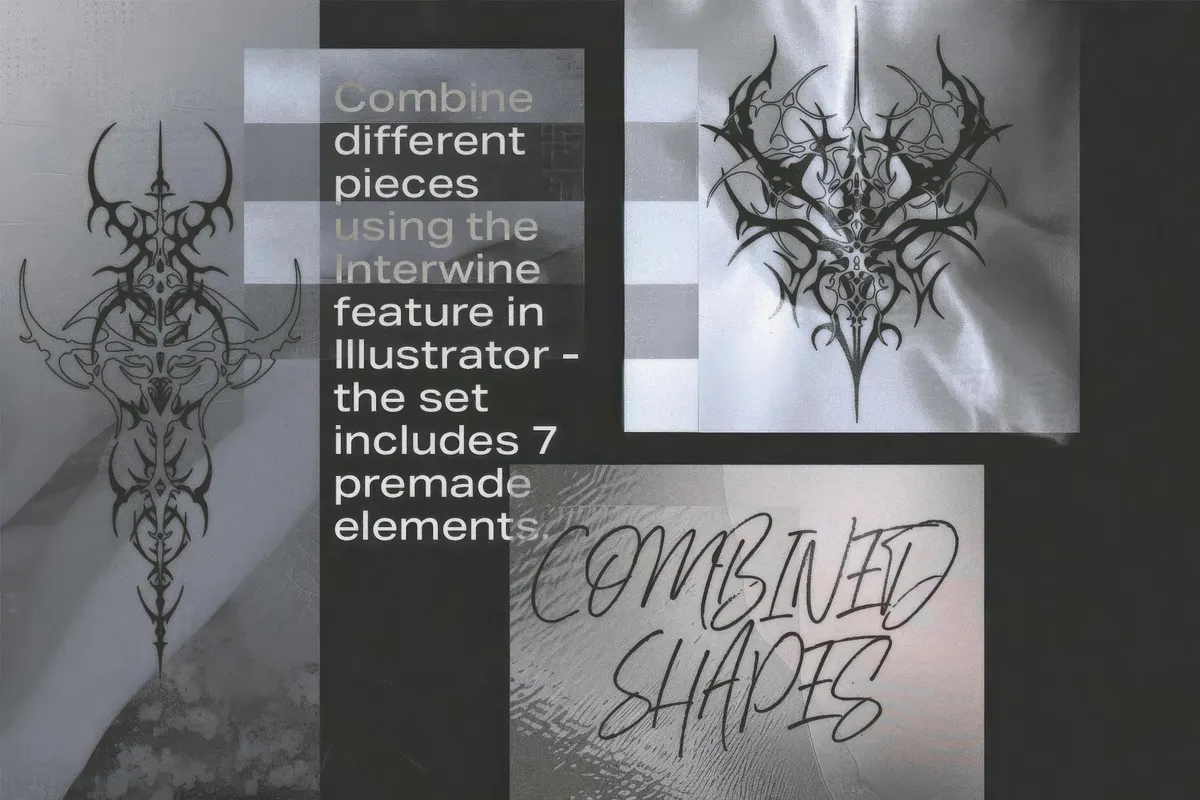 Neotribal Shapes Vector Pack