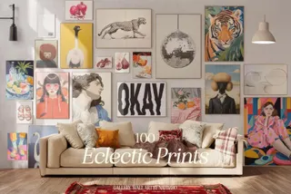 100 Eclectic Prints