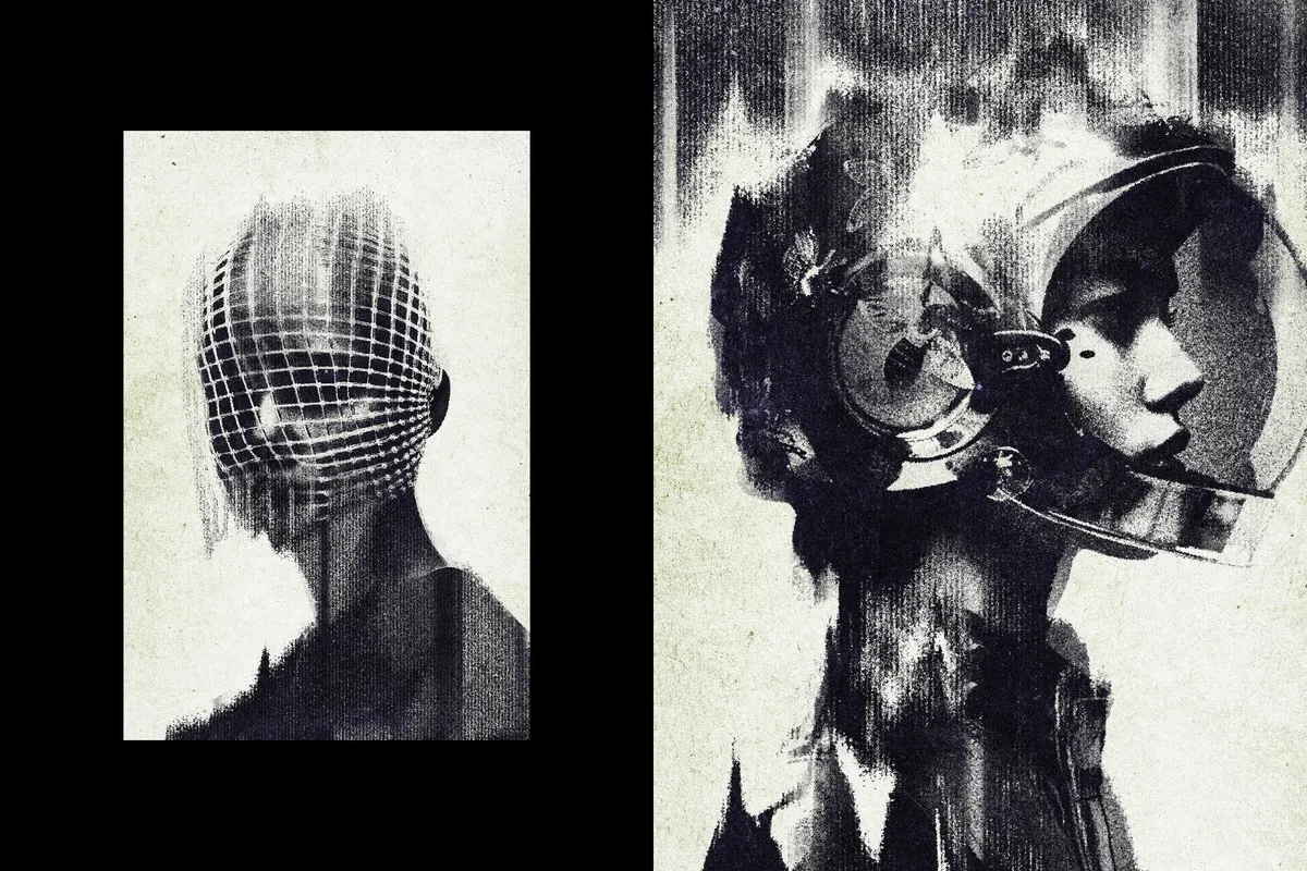 Distortion Photo Effect