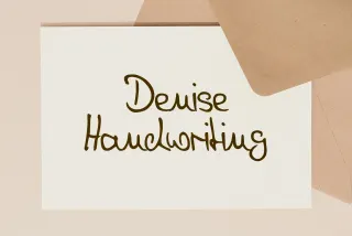 Denise Handwriting Font