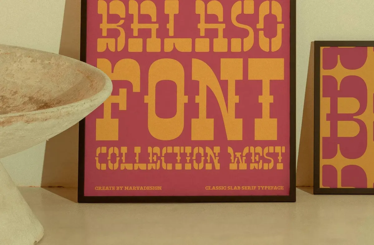 El Balaso — Serif Western Font
