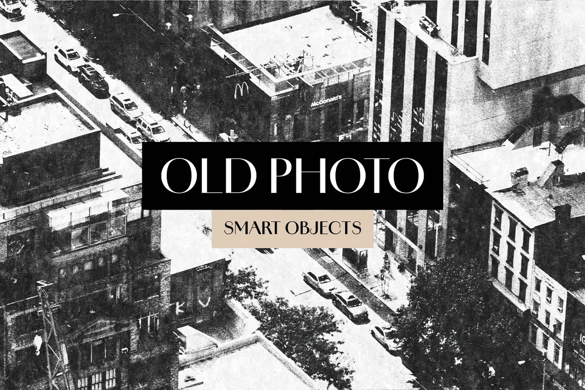 Authentic Old Photo Effect