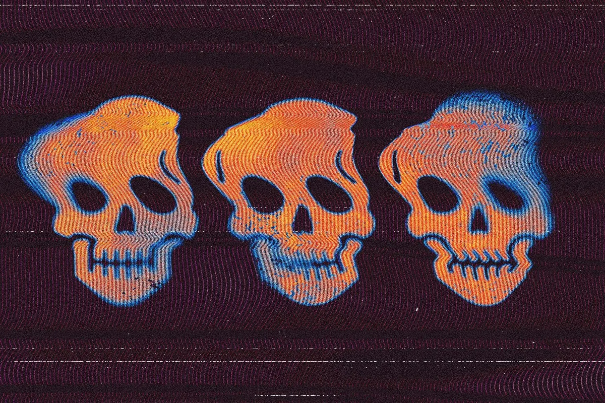 Screen Glitch Text Effect