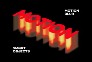 Blurry Motion Text Effect