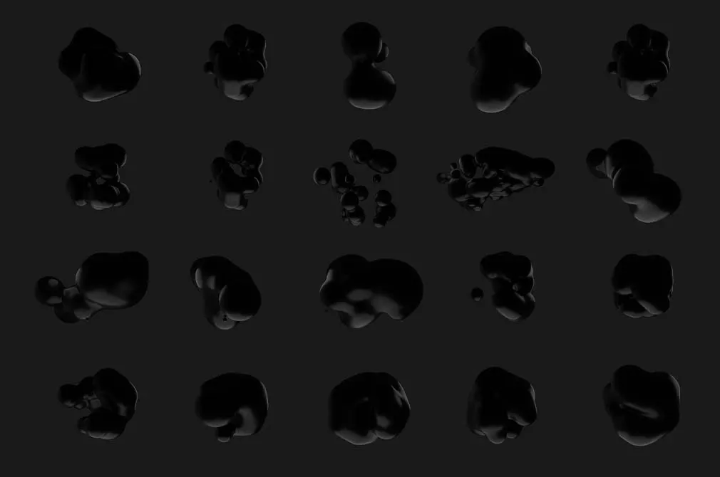 Blackmass Abstract Shapes