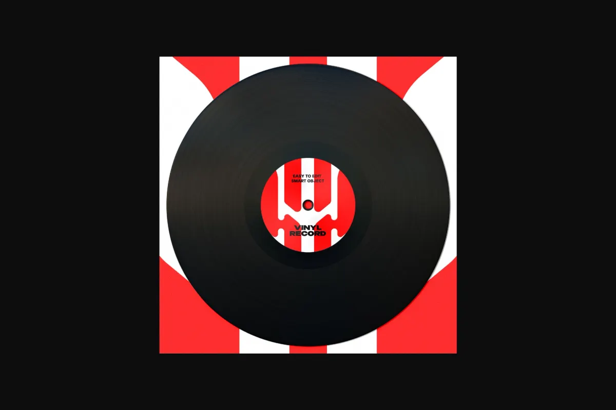 Vinyl Disc Mockups