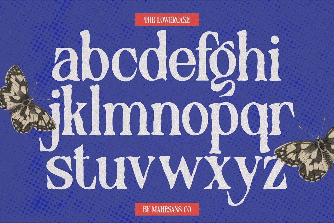 Distressed Seroze – Rough Display Serif Font
