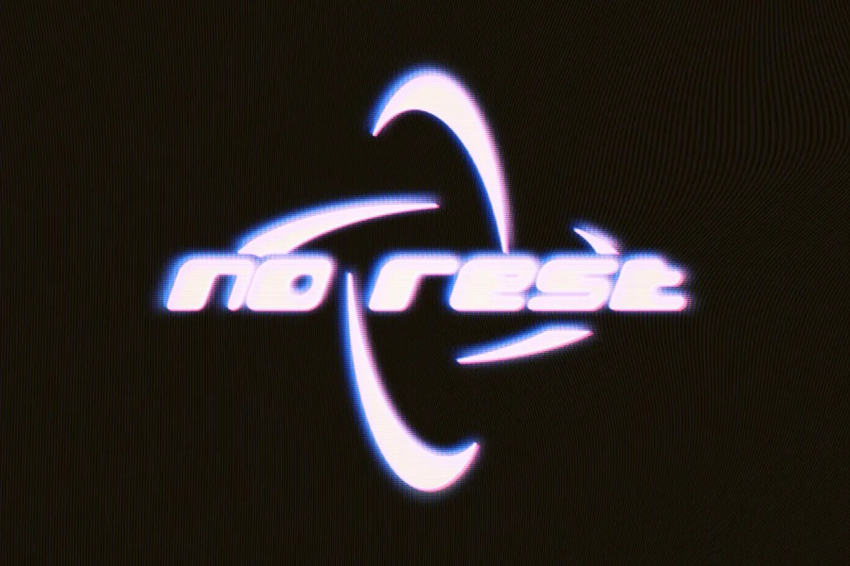 VHS Glowing Tape Text Effect