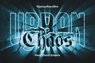 Mystery Glow Text & Logo Effect