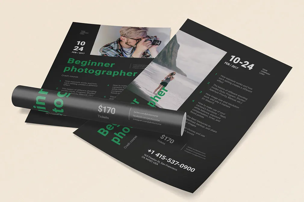 Beginner Photographer Poster